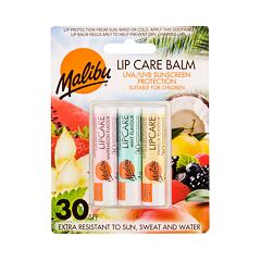 Balzám na rty Malibu Lip Care SPF30 4 g Kazeta