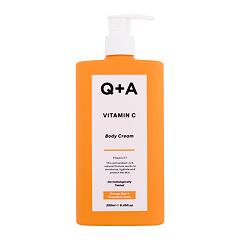 Tělový krém Q+A Vitamin C Body Cream 250 ml