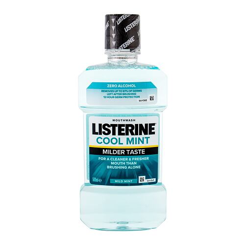 Ústní voda Listerine Cool Mint Mild Taste Mouthwash 500 ml