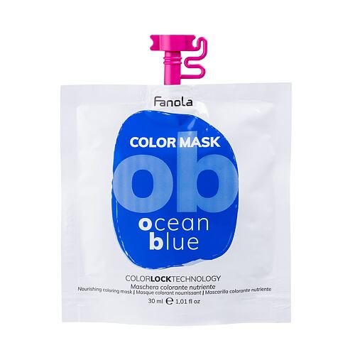 Barva na vlasy Fanola Color Mask 30 ml Ocean Blue