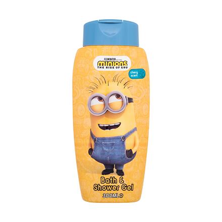 Minions Bath & Shower Gel Cherry dětský sprchový gel s višňovou vůní 300 ml pro děti