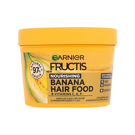 Garnier Fructis Hair Food Banana Nourishing Mask dámská vyživující maska pro suché vlasy 400 ml pro ženy