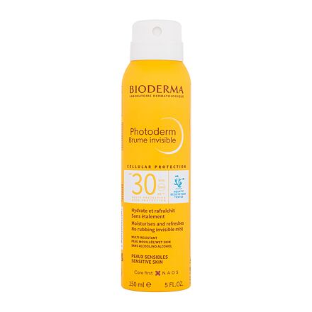 BIODERMA Photoderm Invisible Mist SPF30 unisex voděodolná hydratační a osvěžující opalovací mlha 150 ml