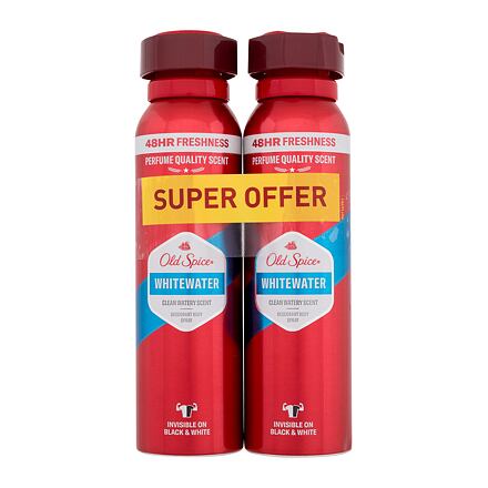 Old Spice Whitewater pánský deodorant ve spreji bez obsahu hliníku 2x150 ml pro muže