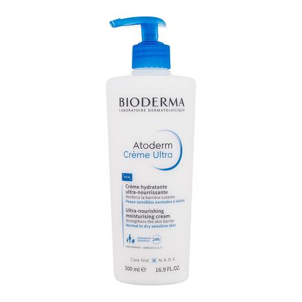 BIODERMA Atoderm Crème Ultra unisex vyživující a hydratační tělový krém pro normální až suchou a citlivou pokožku 500 ml unisex