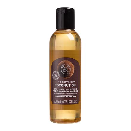 The Body Shop Coconut Pre-Shampoo Hair Oil vyživující olej pro normální a suché vlasy 200 ml pro ženy