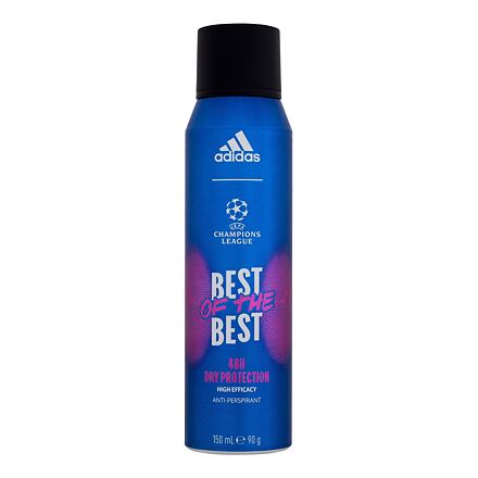 Adidas UEFA Champions League Best Of The Best 48H Dry Protection pánský antiperspirant deodorant ve spreji 150 ml pro muže