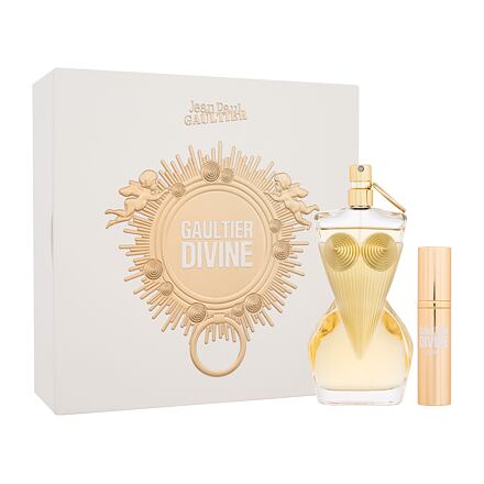 Jean Paul Gaultier Gaultier Divine dámská dárková sada parfémovaná voda 100 ml + parfémovaná voda 10 ml pro ženy