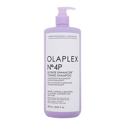 Olaplex Blonde Enhancer Noº.4P dámský tónovací a regenerační šampon pro blond vlasy 1000 ml pro ženy