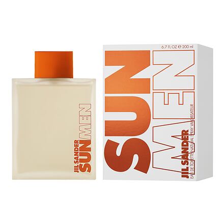 Jil Sander Sun Men pánská toaletní voda 200 ml pro muže