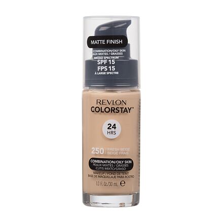 Revlon Colorstay Combination Oily Skin SPF15 make-up pro smíšenou až mastnou pleť 30 ml odstín 250 fresh beige