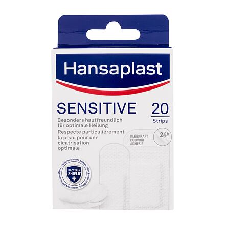 Hansaplast Sensitive Plaster hypoalergenní náplasti pro citlivou pokožku 20 ks