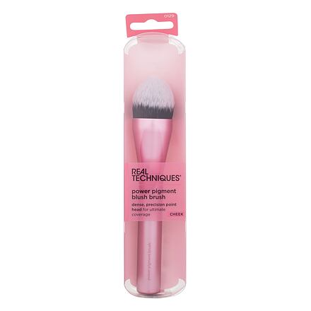Real Techniques Cheek Power Pigment Blush Brush dámský kosmetický štětec na tvářenku odstín růžová
