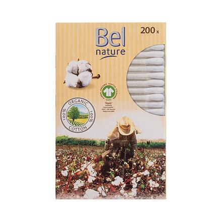 Bel Nature Cotton Buds vatové tyčinky ze 100% bio bavlny 200 ks