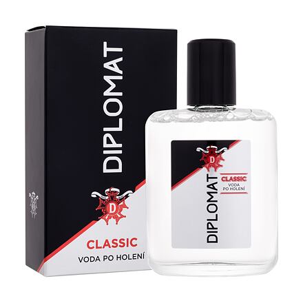 Diplomat Classic pánská voda po holení 100 ml poškozený flakon