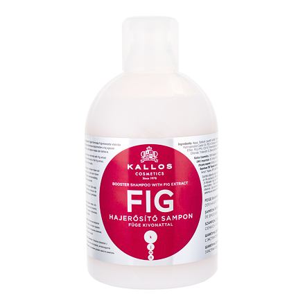 Kallos Cosmetics Fig dámský vyživující šampon pro slabé a poškozené vlasy 1000 ml pro ženy