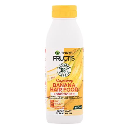 Garnier Fructis Hair Food Banana Nourishing Conditioner dámský vyživující kondicionér pro suché vlasy 350 ml pro ženy