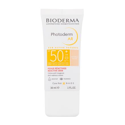 BIODERMA Photoderm AR Anti-Redness Cream SPF50+ unisex opalovací tónovací krém na obličej proti zarudnutí 30 ml unisex