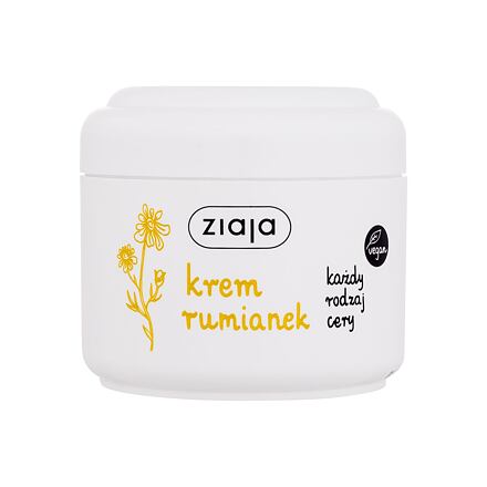 Ziaja Chamomile Face Cream dámský hydratační pleťový krém s heřmánkem 100 ml pro ženy