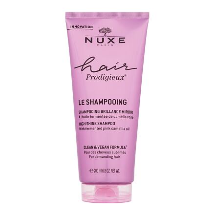 NUXE Hair Prodigieux High Shine Shampoo dámský šampon pro lesk vlasů 200 ml pro ženy