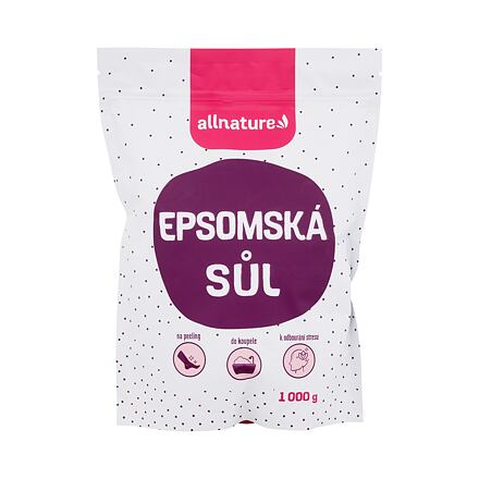 Allnature Epsom Salt unisex sůl pro uvolnění svalů 1000 g unisex