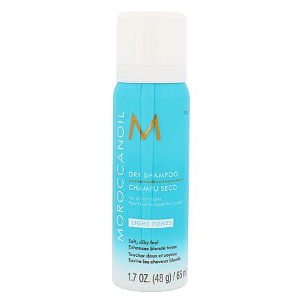 Moroccanoil Dry Shampoo Light Tones dámský suchý šampon pro světlé odstíny vlasů 65 ml pro ženy