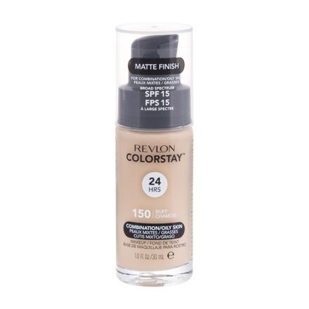 Revlon Colorstay Combination Oily Skin SPF15 make-up pro smíšenou až mastnou pleť 30 ml odstín 150 buff chamois