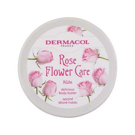 Dermacol Rose Flower Care dámské vyživující tělové máslo 75 ml pro ženy