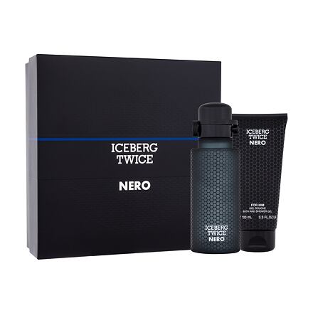 Iceberg Twice Nero pánská dárková sada toaletní voda 125 ml + sprchový gel 100 ml pro muže