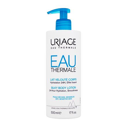 Uriage Eau Thermale Silky Body Lotion unisex hydratační tělové mléko pro suchou a citlivou pokožku 500 ml unisex