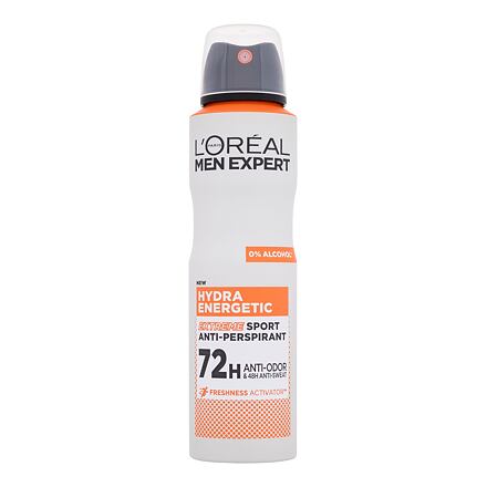 L'Oréal Paris Men Expert Hydra Energetic Sport Extreme pánský antiperspirant deodorant ve spreji 150 ml pro muže