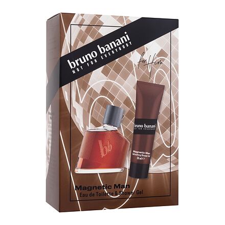 Bruno Banani Magnetic Man pánská dárková sada toaletní voda 30 ml + sprchový gel 50 ml pro muže