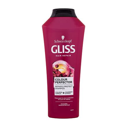 Schwarzkopf Gliss Colour Perfector Shampoo dámský šampon pro ochranu barvy vlasů 400 ml pro ženy