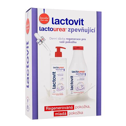 Lactovit LactoUrea Firming Kit dámské dárková sada tělové mléko LactoUrea Firming Body Milk 400 ml + sprchový gel LactoUrea Firming Shower Gel 500 ml pro ženy