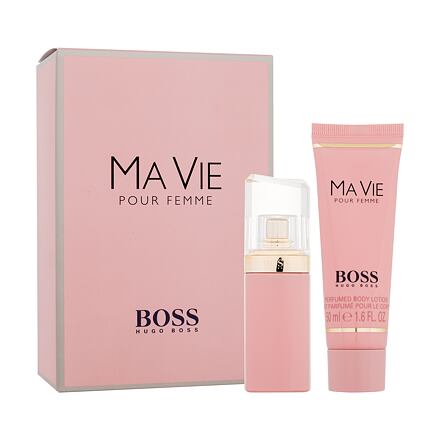 HUGO BOSS Boss Ma Vie dámská dárková sada parfémovaná voda 30 ml + tělové mléko 50 ml pro ženy