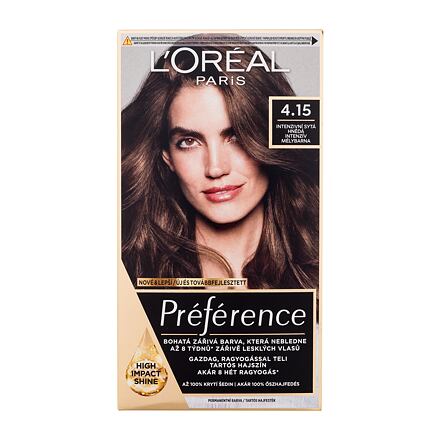 L'Oréal Paris Préférence dámská barva na vlasy 60 ml odstín hnědá pro ženy