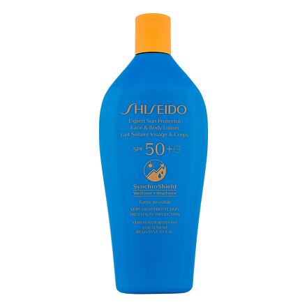 Shiseido Expert Sun Face & Body Lotion SPF50+ dámský opalovací mléko na tělo i obličej 300 ml