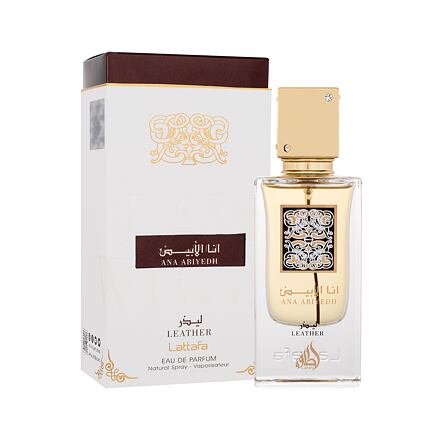 Lattafa Ana Abiyedh Leather unisex parfémovaná voda 60 ml unisex