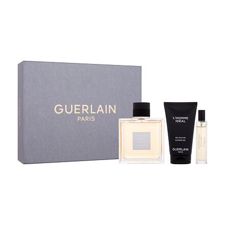 Guerlain L´Homme Ideal pánská dárková sada toaletní voda 100 ml + sprchový gel 75 ml + toaletní voda 10 ml pro muže