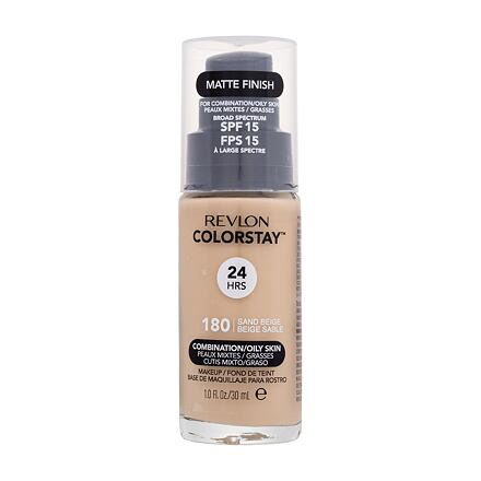 Revlon Colorstay Combination Oily Skin SPF15 make-up pro smíšenou až mastnou pleť 30 ml odstín 180 sand beige