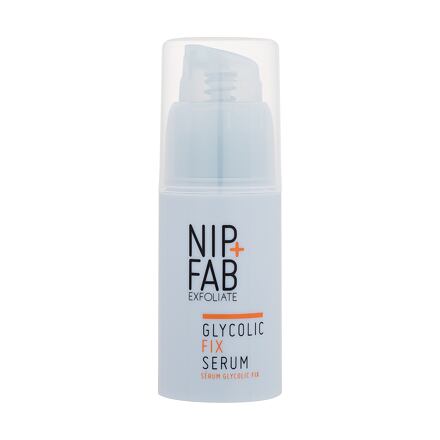 NIP+FAB Exfoliate Glycolic Fix Serum dámské noční sérum pro zlepšení textury pleti 30 ml pro ženy