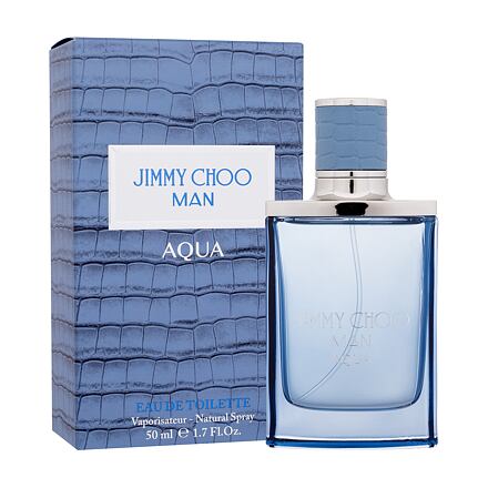 Jimmy Choo Jimmy Choo Man Aqua pánská toaletní voda 50 ml pro muže poškozená krabička