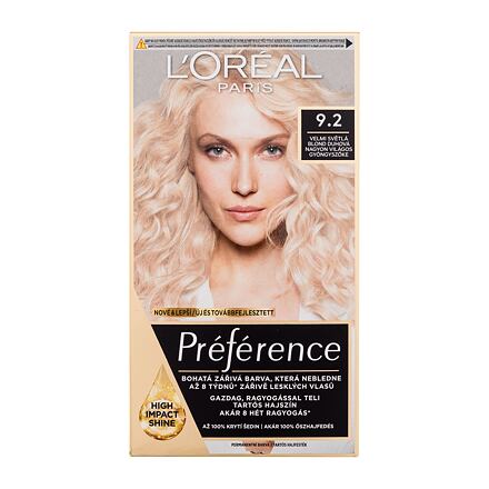 L'Oréal Paris Préférence dámská barva na vlasy 60 ml odstín blond pro ženy