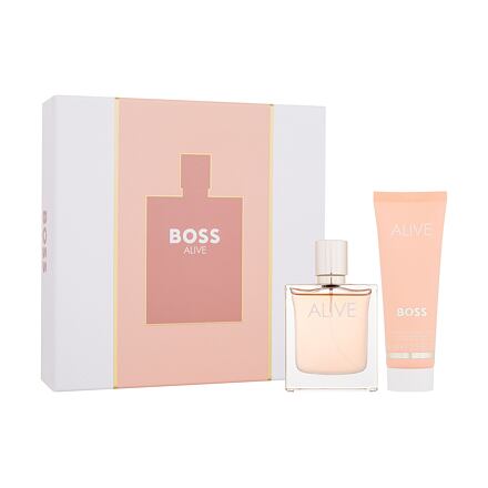 HUGO BOSS BOSS Alive SET4 dámská dárková sada parfémovaná voda 50 ml + tělové mléko 75 ml pro ženy