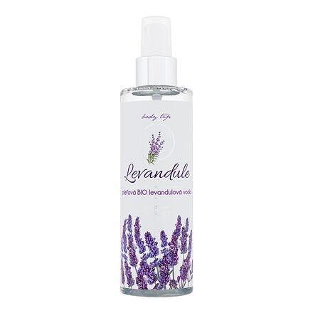 Vivaco Body Tip Bio Lavender Face Water dámská zklidňující a tonizační bio levandulová voda 200 ml pro ženy