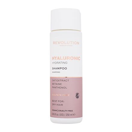 Revolution Haircare London Hyaluronic Hydrating Shampoo dámský hydratační šampon na vlasy 250 ml pro ženy
