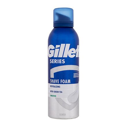 Gillette Series Revitalizing Shave Foam pánská pěna na holení pro citlivou pleť 200 ml pro muže