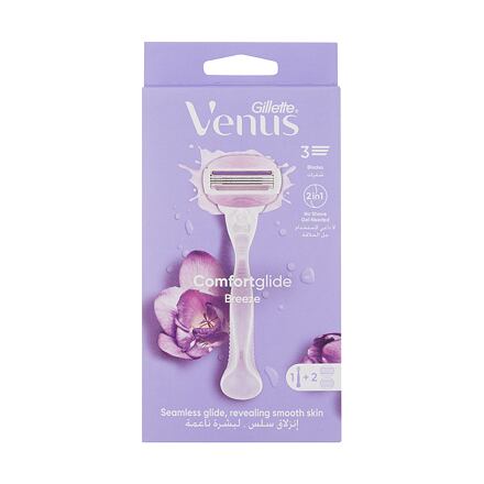 Gillette Venus ComfortGlide Breeze dámský sada: holicí strojek 1 ks + náhradní hlavice 1 ks pro ženy