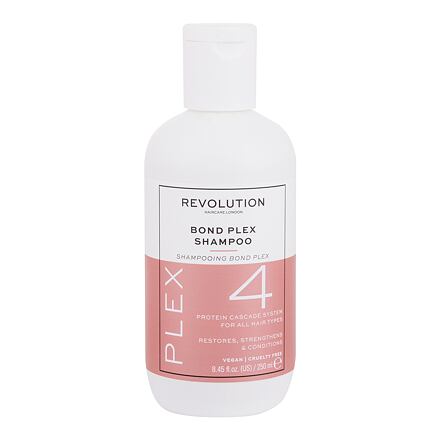 Revolution Haircare London Plex 4 Bond Plex Shampoo dámský hydratační a obnovující šampon 250 ml pro ženy