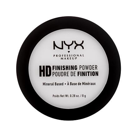 NYX Professional Makeup High Definition Finishing Powder minerální pudr 8 g odstín 01 translucent